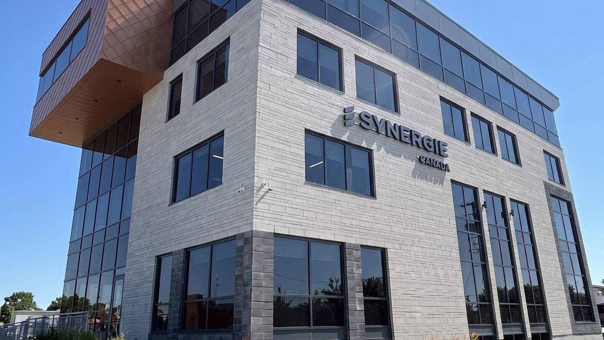 Synergie Canada's headquarters in Boisbriand, near Montreal, Quebec, Canada