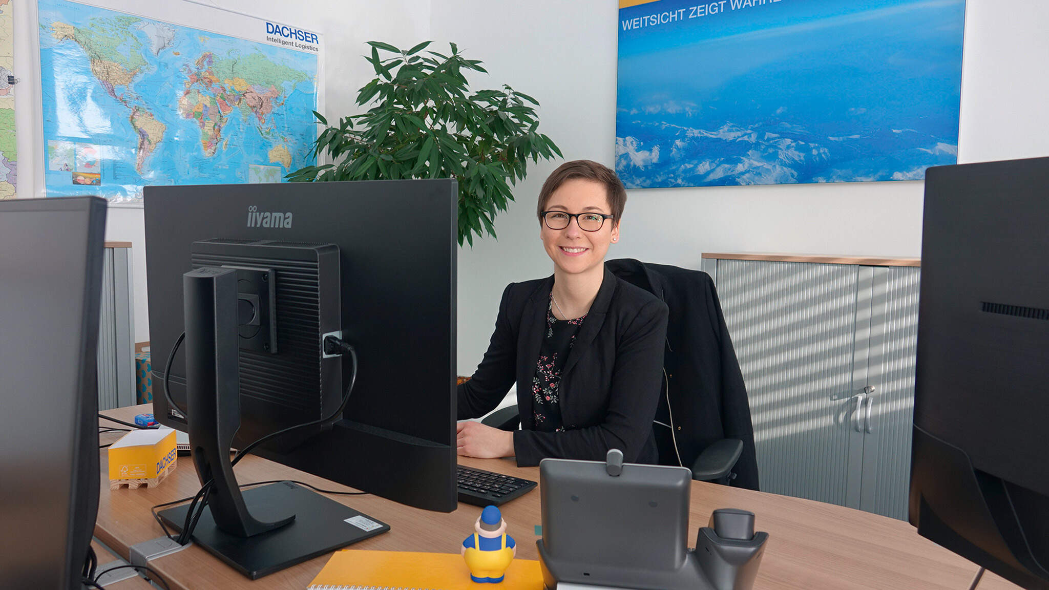 Maria Bäurle’s training is challenging and diverse.