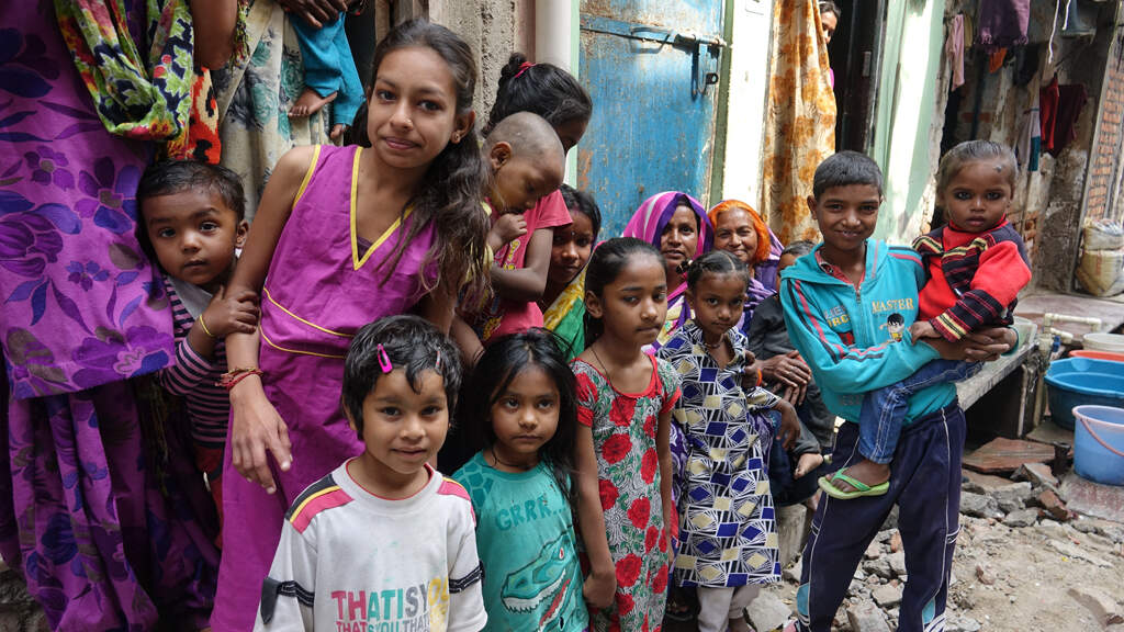 Children in Mangolpuri have to overcome many hurdles if they want to go to school.