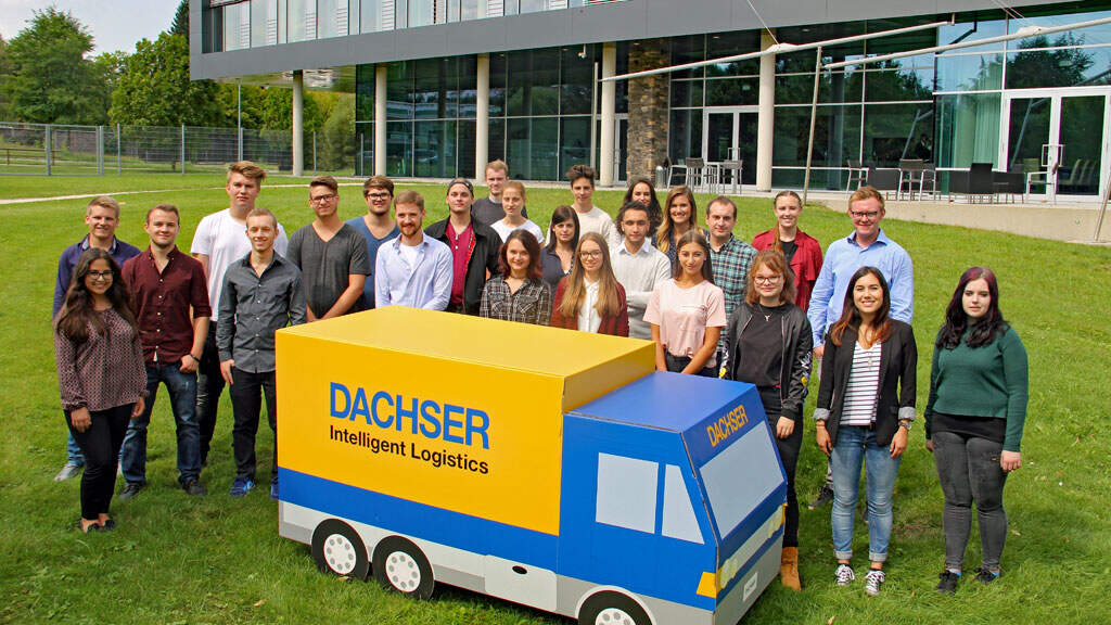 Start of the training at DACHSER