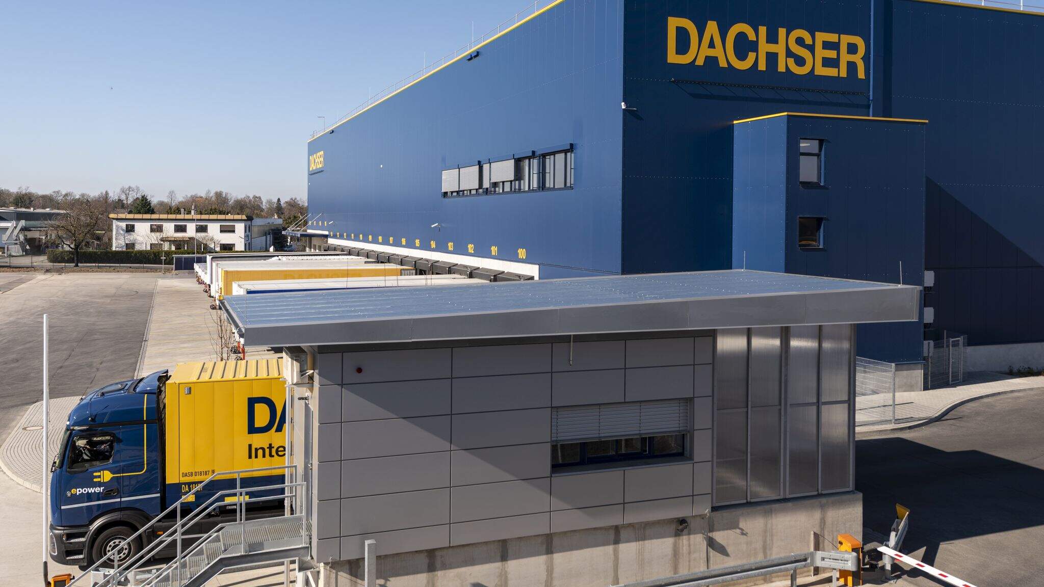 The new DACHSER branch in Unna near Dortmund / Photo by Helmut Bauer
