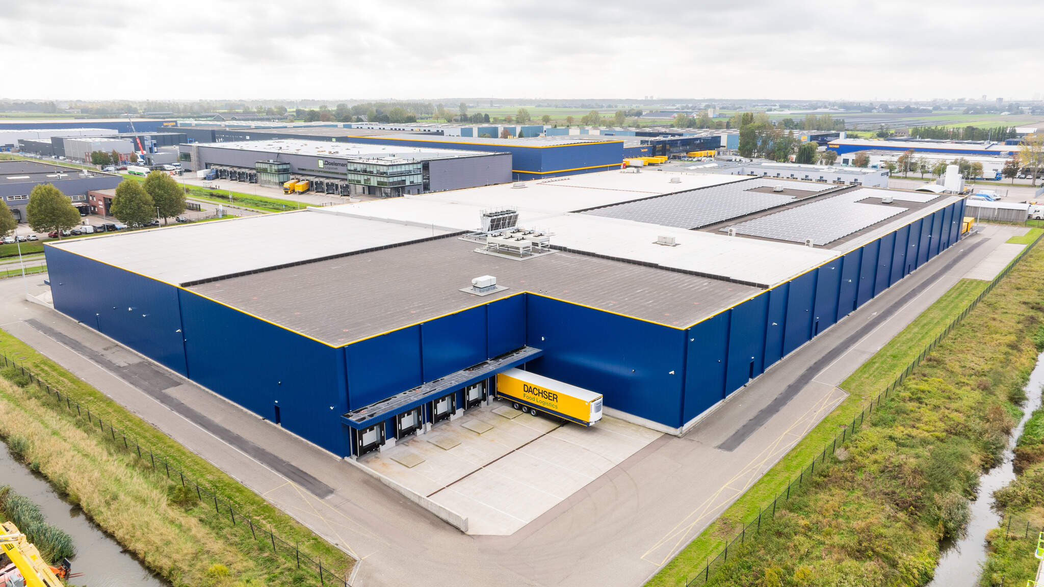 The new Food Logistics site in Waddinxveen. The new Food Logistics site in Waddinxveen.